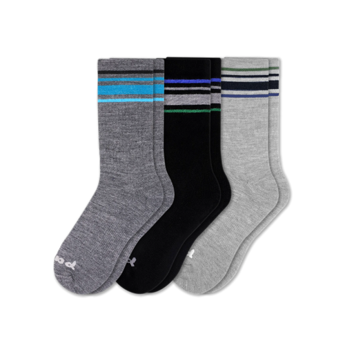 3 Pack - Men's Crew Pacas Socks