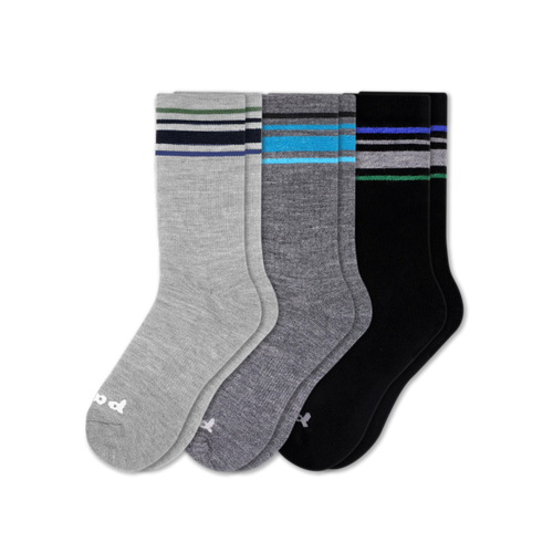 3 Pack - Men's Crew Pacas Socks
