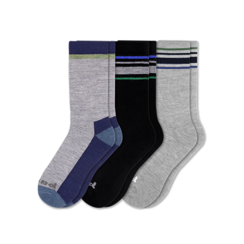 3 Pack - Men's Crew Pacas Socks