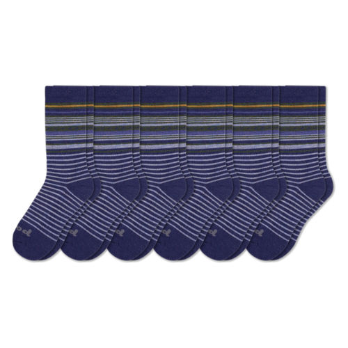 6 Pack - Men's Crew Pacas Socks