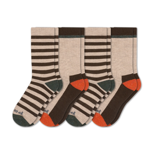 4 Pack - Men's Crew Pacas Socks