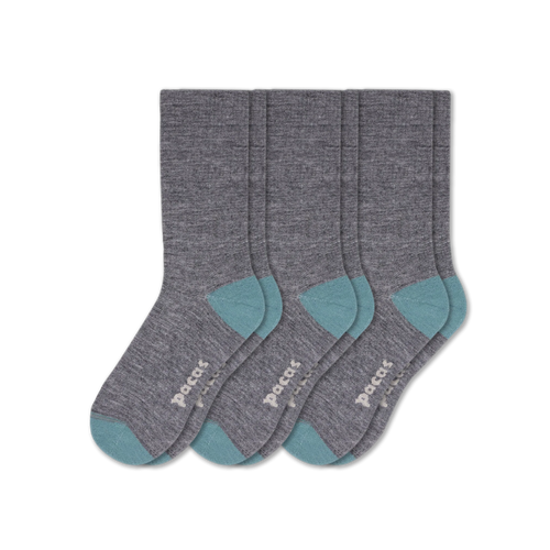 3 Pack - Men's Light-Weight Crew Pacas Socks