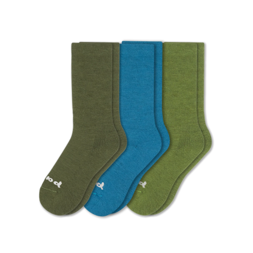 3 Pack - Women's Crew Pacas Socks