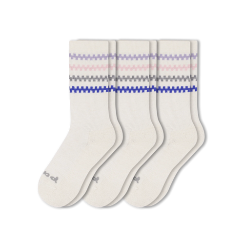 3 Pack - Women's Crew Pacas Socks