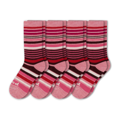 4 Pack - Women's Crew Pacas Socks
