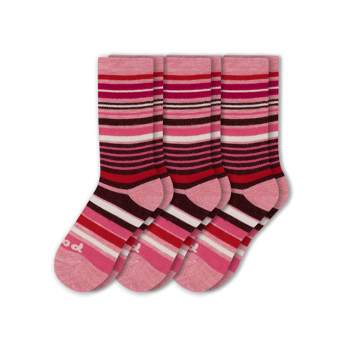 3 Pack - Women's Crew Pacas Socks