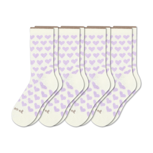 4 Pack - Women's Crew Pacas Socks