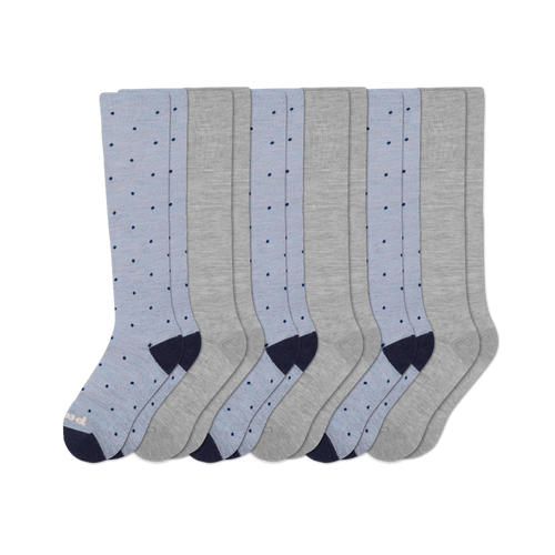 6 Pack - Women's Compression Socks