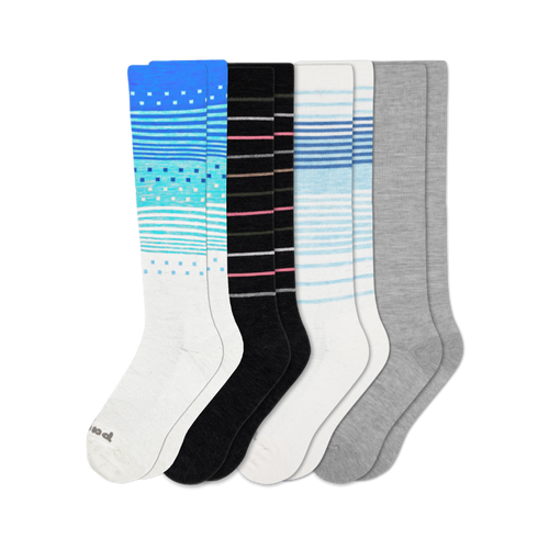 4 Pack - Women's Compression Socks