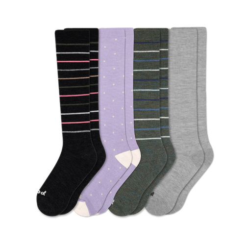 4 Pack - Women's Compression Socks