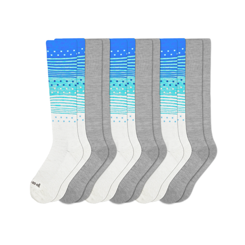 6 Pack - Women's Compression Socks
