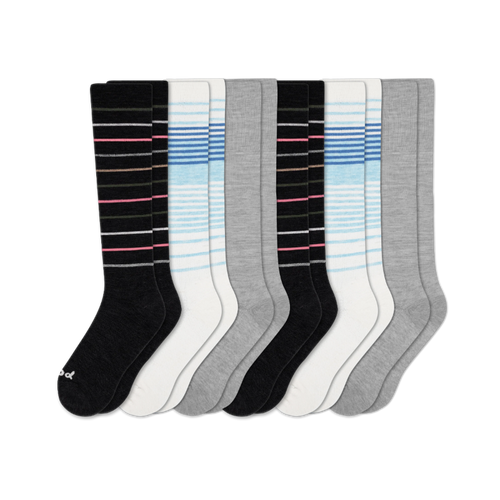 6 Pack - Women's Compression Socks