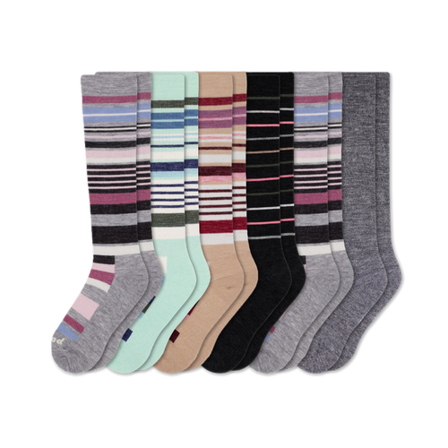 6 Pack - Women's Compression Socks