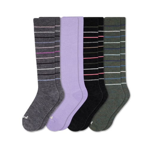4 Pack - Women's Compression Socks