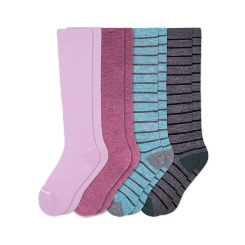 4 Pack - Women's Compression Socks