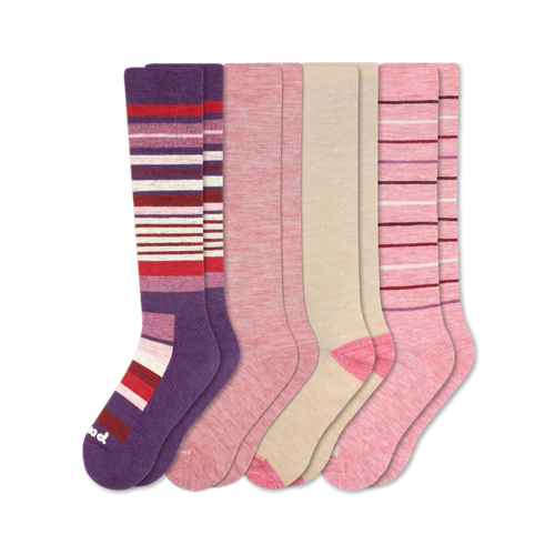 4 Pack - Women's Compression Socks