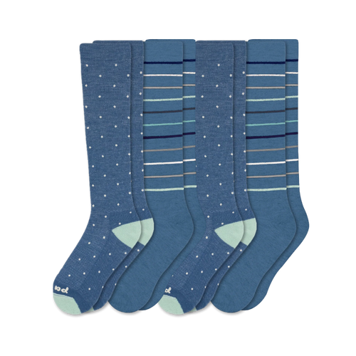 4 Pack - Women's Compression Socks