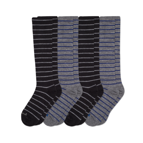4 Pack - Men's Compression Socks