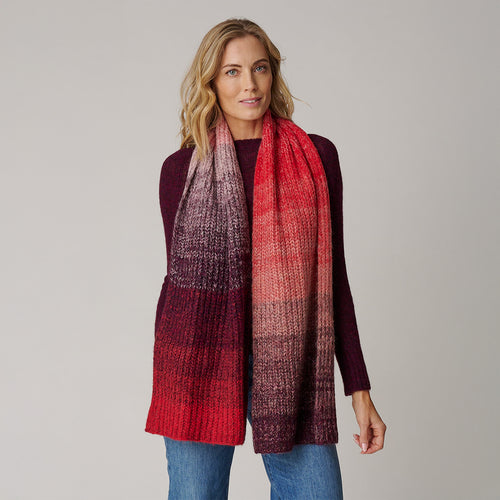 Women's Color Block Scarf