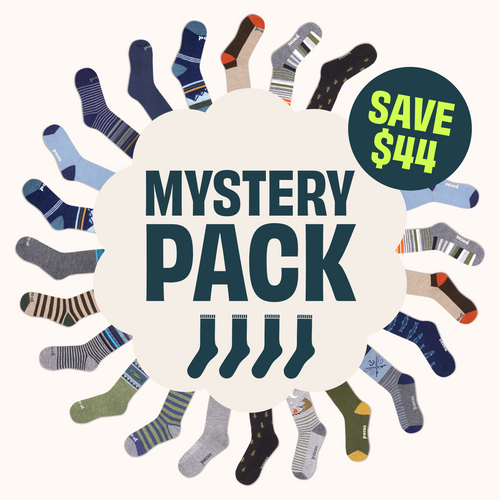 4 Pack - Men's Crew Pacas Socks