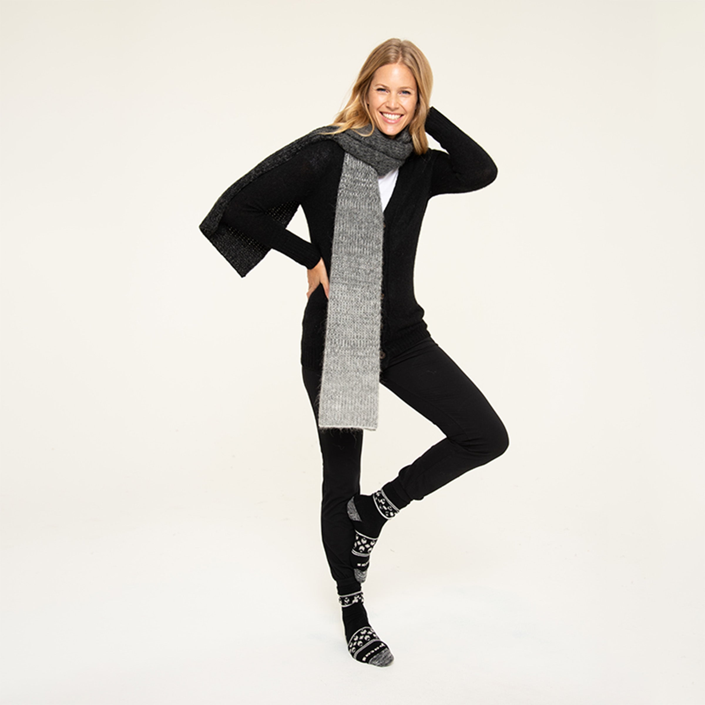 Pacas™ Inc. Pacas Chunky Scarf With Alpaca Wool