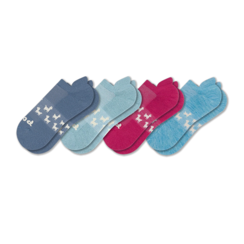 4 Pack - Women's Low Cut Pacas Socks