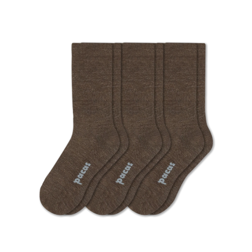 3 Pack - Men's Light-Weight Crew Pacas Socks