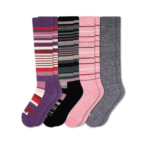 4 Pack - Women's Compression Socks