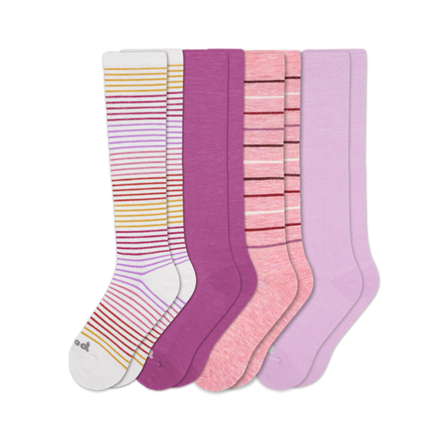 4 Pack - Women's Compression Socks