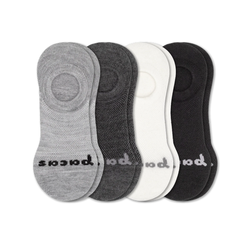 4 Pack - Women's No Show Socks