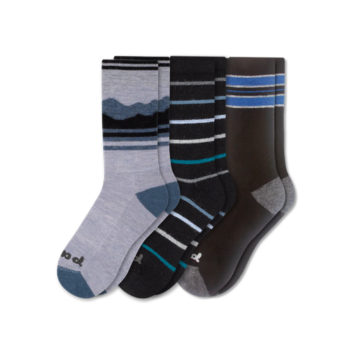 3 Pack - Men's Crew Pacas Socks