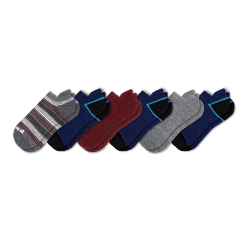 6 Pack - Men's Low Cut Pacas Socks