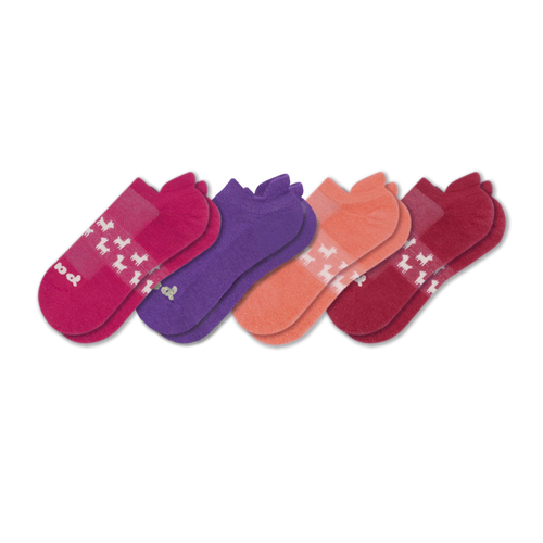 4 Pack - Women's Low Cut Pacas Socks