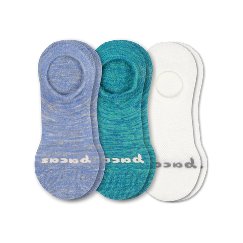 3 Pack - Women's No Show Socks