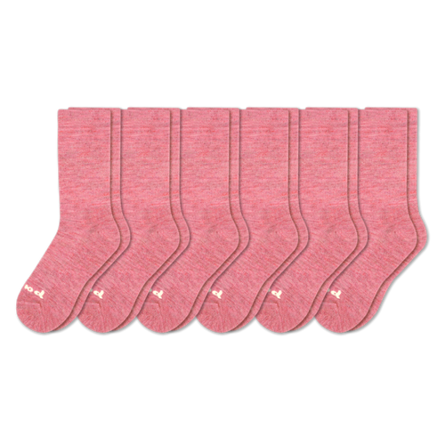 6 Pack - Women's Crew Pacas Socks
