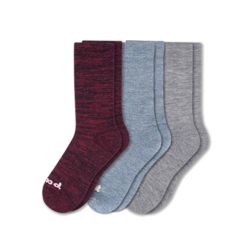 3 Pack - Men's Crew Pacas Socks