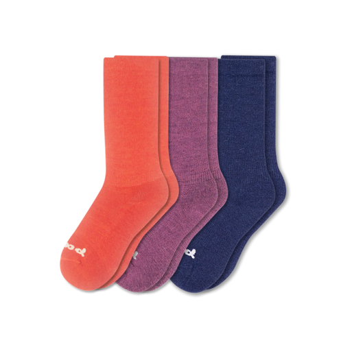 3 Pack - Women's Crew Pacas Socks