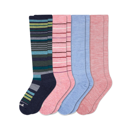 4 Pack - Women's Compression Socks
