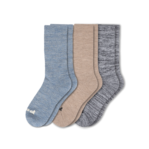 3 Pack - Men's Crew Pacas Socks