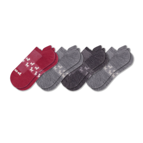 4 Pack - Women's Low Cut Pacas Socks