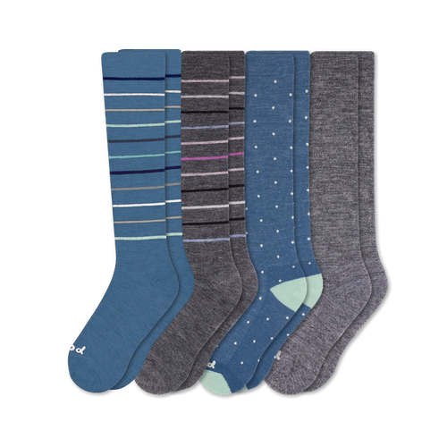 4 Pack - Women's Compression Socks