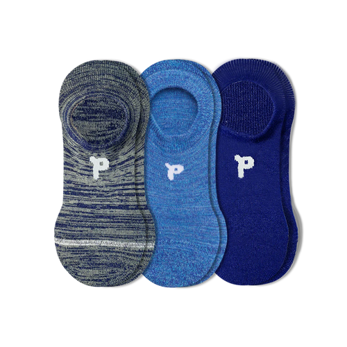 3 Pack - Women's No Show Socks