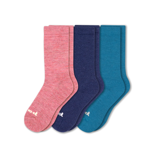 3 Pack - Women's Crew Pacas Socks