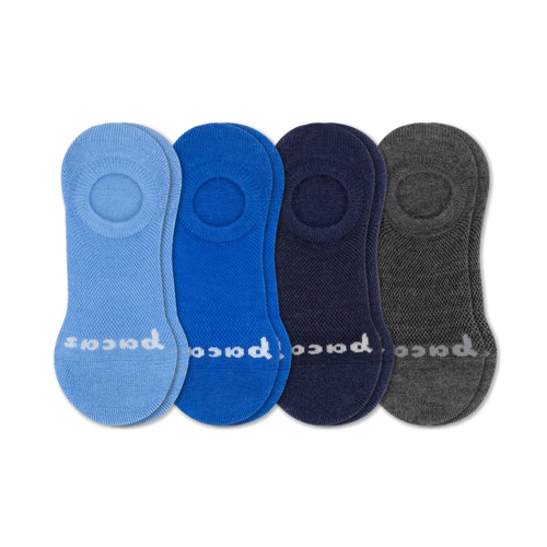 4 Pack - Women's No Show Socks