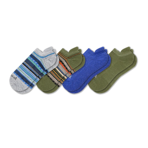 4 Pack - Men's Low Cut Pacas Socks