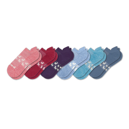 6 Pack - Women's Low Cut Pacas Socks