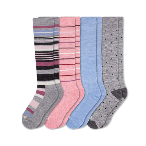 4 Pack - Women's Compression Socks