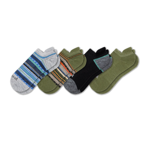 4 Pack - Men's Low Cut Pacas Socks