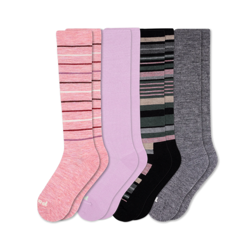 4 Pack - Women's Compression Socks