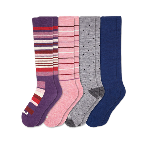 4 Pack - Women's Compression Socks